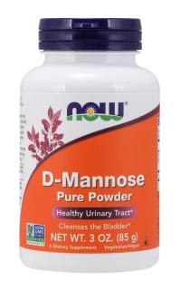 NOW D-mannóz, 85 g, tiszta por