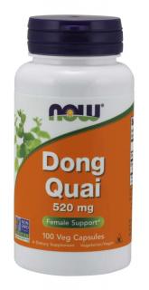 NOW Dong Quai, Kínai Angelica, 520 mg, 100 növényi kapszulában