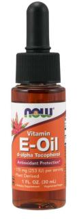 NOW E-oil, folyékony E-vitamin olaj, 30 ml.