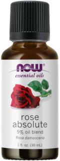 NOW Essential Oil, Rose Absolute Oil Blend  (rózsa illóolaj ), 30 ml