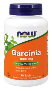 NOW Garcinia, 1000 mg, 120 tabletta