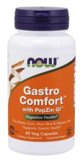NOW Gastro Comfort s PepZin GI, 60  növényi kapszulában