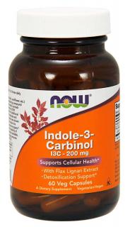NOW I3C (indol-3-karbinol) len lignán kivonattal, 60 növényi kapszulában