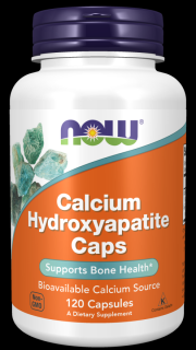 NOW Kalcium-hidroxiapatit, (kalcium, kalcium-hidroxiapatit), 120 kapszula