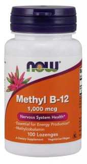 NOW Methyl B12, 1000 ug, 100 rombusz