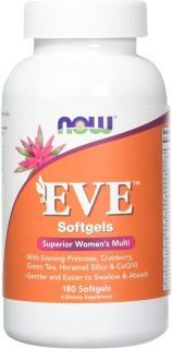 NOW Multi Vitamin Eve, Multivitamin nőknek, 180 softgel kapszulában