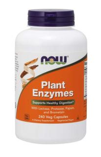NOW Plant Enzymes, Növényenzimek, 240 növényi kapszulában