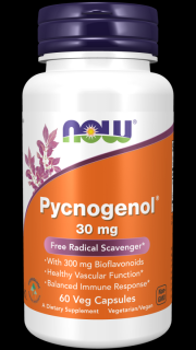 NOW Pycnogenol, 30 mg, 60 gyógynövény kapszula