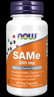 NOW SAME (S-adenozil-metionin), 200 mg, 60 növényi kapszula