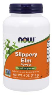 NOW Slippery Elm (Red Elm), tiszta por, 113 g