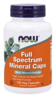 NOW Teljes spektrumú ásványi anyag, multimineral, 120 kapszula