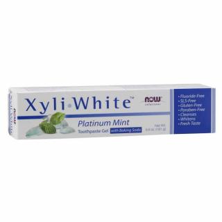 NOW XyliWhite Platinum Mint fogkrém, 181 g
