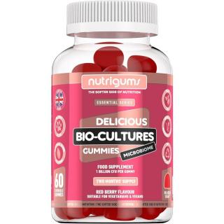 Nutrigums Bio-Cultures mikrobiom, probiotikumok, 60 zselés cukorka  Étrend-kiegészítő