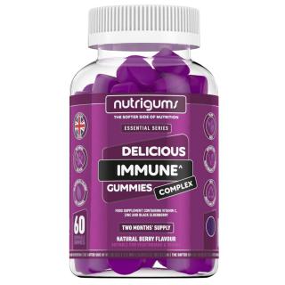 Nutrigums Immune Complex, immunerősítő, 60 db zselés cukorka  Étrend-kiegészítő