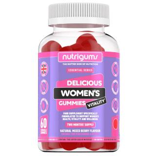 Nutrigums Womens Vitality, női vitalitás, 60 db zselés cukorka  Étrend-kiegészítő