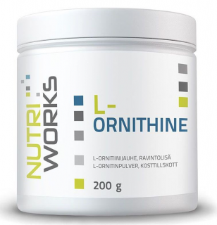 NutriWorks L-ornitin, 200 g