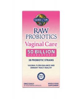 Nyers probiotikumok hüvelyi ellátása, 50 milliárd CFU, 38 törzs, 30 növényi kapszula