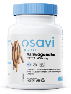 Osavi Ashwagandha Extra, 400 mg, 60 vegán kapszula  Étrend-kiegészítő
