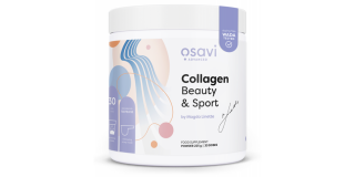 Osavi Collagen Beauty & Sport, kollagén por, 225 g  Étrend-kiegészítő
