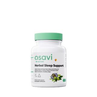 Osavi Herbal Sleep Support, gyógynövényes alvástámogatás, 60 vegán kapszula  Étrend-kiegészítő