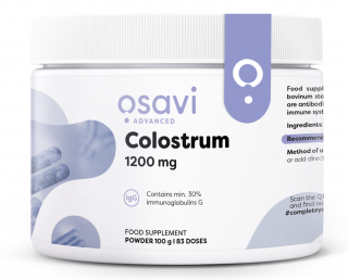 Osavi Kolosztrum 1200 mg, kolosztrumpor, 100 g  Étrend-kiegészítő