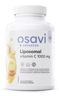Osavi Liposomal C vitamin, 1000 mg, 120 növényi kapszula  étrend-kiegészítő