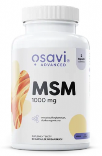 Osavi MSM, 1000 mg, 60 növényi kapszula  étrend-kiegészítő