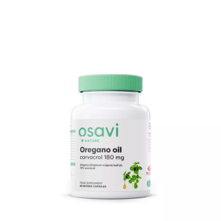 Osavi Oregano olaj Carvacrol, Oregano olaj, 180 mg, 60 bélben oldódó kapszula  étrend-kiegészítő