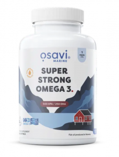 Osavi Super Strong Omega 3, 500 EPA / 250 DHA, 120 lágyzselé  Étrend-kiegészítő