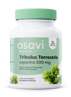 Osavi Tribulus Terrestris szaponinok, Tribulus Terrestris szaponinok, 200 mg, 120 növényi kapszula  Étrend-kiegészítő