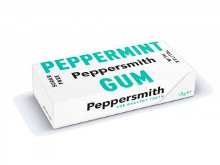 PEPPERSMITH rágógumi - borsmenta, 15 G