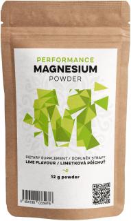Performance Magnesium® por, magnézium-biszglicinát por, 12 g, 2 adag  Német minőségi szerves magnézium MagChel®, 375 mg elemi magnézium adagonként =…