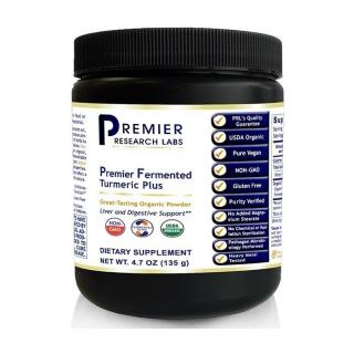 PRL Fermented Turmeric Plus, fermentált kurkuma gyömbérrel, 135 g