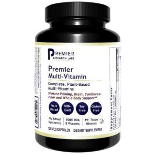 PRL Premier Multi-Vitamin, multivitamin, 120 db növényi kapszula, 30 adag