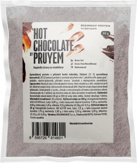 PRUYEM fehérje, forró csokoládé, tejsavófehérje, forró csokoládé, 30 g, MINTA  Fűvel táplált tejsavófehérje bőséges adag kakaóval, étrend-kiegészítő