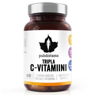 Puhdistamo - Hármas C-vitamin 60 kapszula