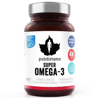 Puhdistamo - Super Omega 3 60 kapszula
