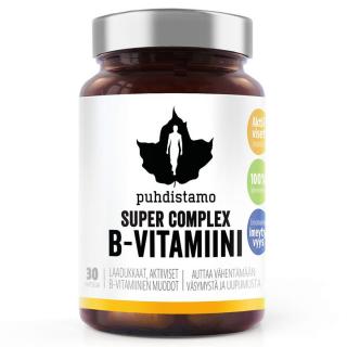 Puhdistamo - Super Vitamin B Complex 30 kapszula