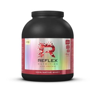 Reflex 100% natív tejsavó fehérje vanília - 1,8 kg