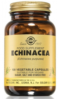 Solgar Echinacea, 100 gyógynövény kapszula