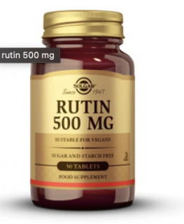 Solgar Rutin, 500 mg, 50 tabletta