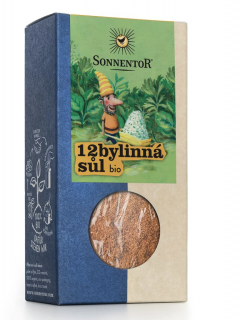 Sonnentor 12 gyógynövényes só, bio, 120 g  *CZ-BIO-002 tanúsítvány