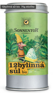 Sonnentor - 12 gyógynövényes só, BIO, 75 g  *CZ-BIO-002 tanúsítvány