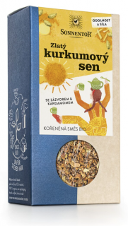 Sonnentor - Arany kurkuma álom, laza, BIO, 120 g  *CZ-BIO-002 tanúsítvány