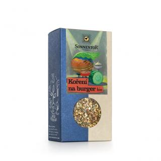 Sonnentor Burger fűszerezés, Bio, 60 g  *CZ-BIO-002 tanúsítvány