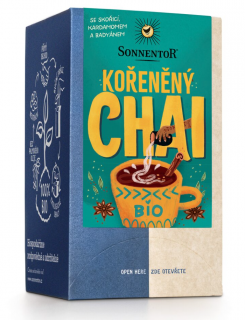 Sonnentor - Chai fűszeres, teafilter, bio, 18 db  *CZ-BIO-002 tanúsítvány