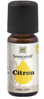 Sonnentor Citrom, illóolaj, BIO, 10 ml
