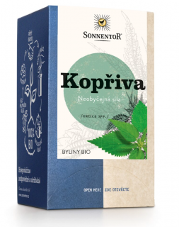 Sonnentor - Csalán, adagolt tea, BIO, 18 db  *CZ-BIO-002 tanúsítvány