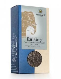 Sonnentor - Earl Grey, fekete tea laza BIO, 90 g  *CZ-BIO-002 certifikát
