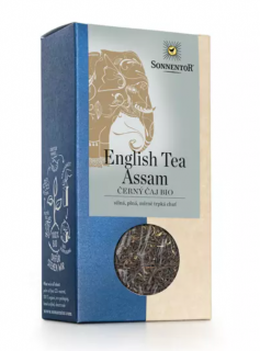 Sonnentor - English Tea Assam, fekete tea laza BIO, 95 g  *CZ-BIO-002 certifikát